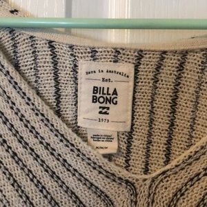 Striped Billabong Hoodie